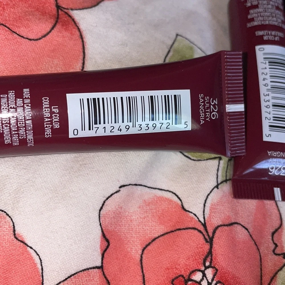 3 pcs BN Loreal Infallible Paint lipstick #326 Sultry Sangria”